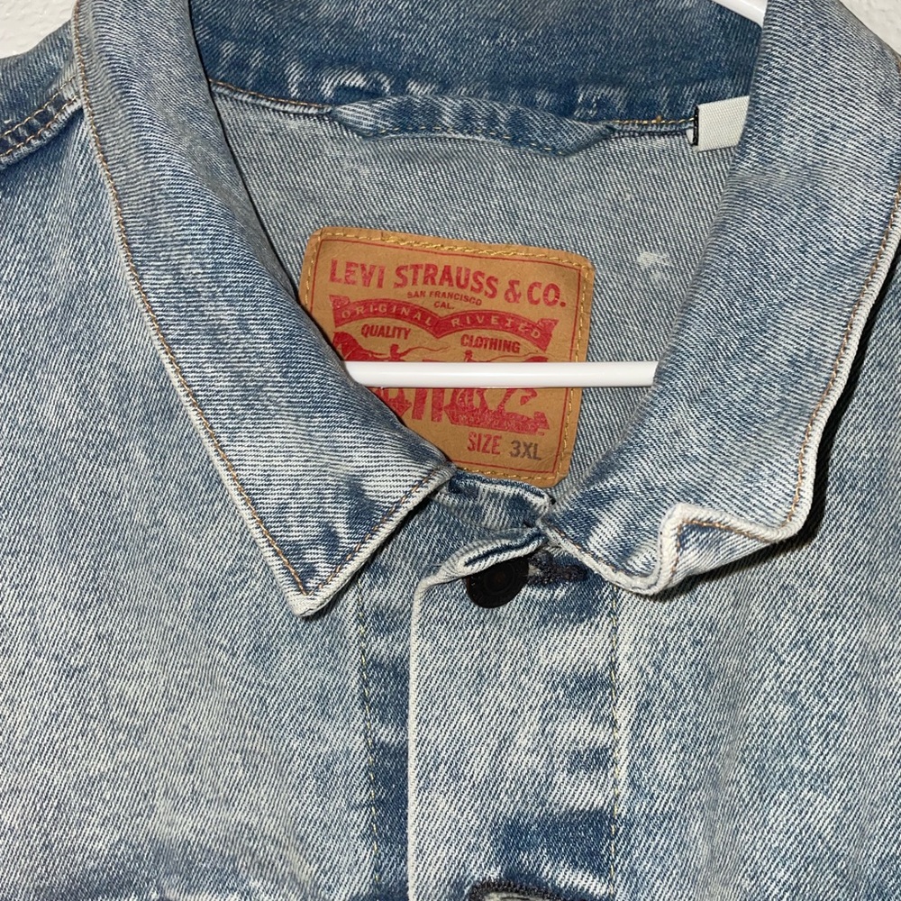 Levi’s denim jacket 3xl men